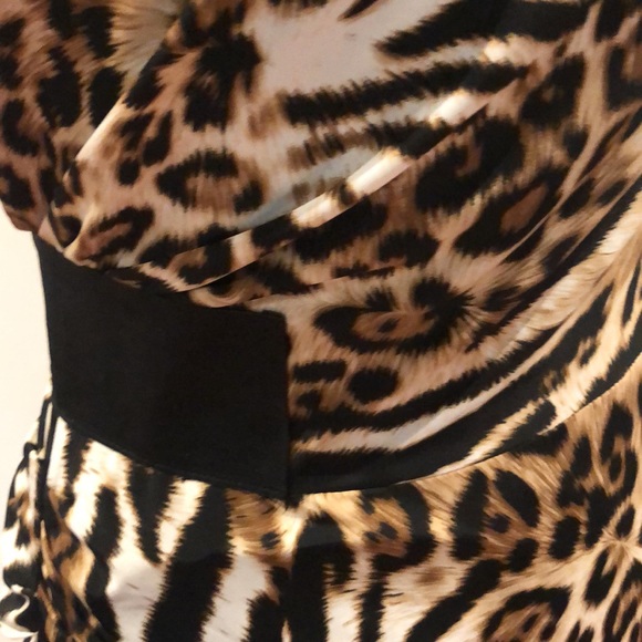 Joseph Ribkoff cheetah dress size 8 - Picture 8 of 10